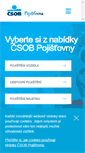 Mobile Screenshot of csobpoj.cz
